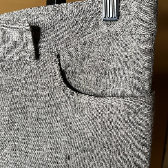 Louis Verdad Vintage Linen Blend Pedal Pushers Size 4 - Picture 3 of 10